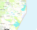 Map commune FR insee code 2B009