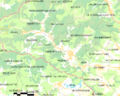 Map commune FR insee code 68201