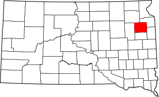 Map of South Dakota highlighting Codington County.svg