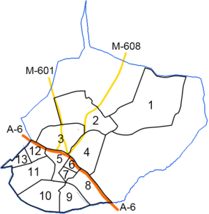 Archivo:Mapa Barrios Collado Villalba