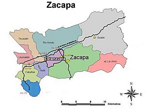 Archivo:Mapa Estanzuela en Zacapa