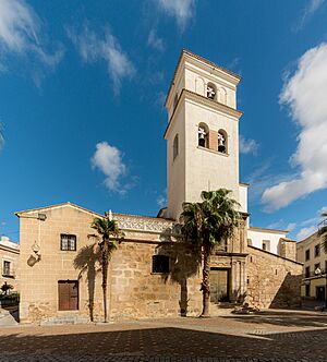 Archivo:Merida Co-cathedral 2023 - west façade and tower