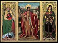 Miguel Ximénez - Saint John the Baptist, Saint Fabian and Saint Sebastian - Google Art Project
