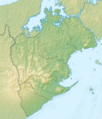 Panama Panama Oeste relief map