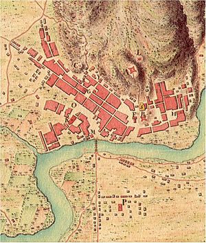 Archivo:Plano de Cumaná Agustín Crame c.1777