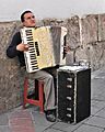 Quito Accordion player