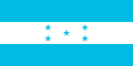 Real flag of Honduras