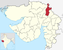 Sabarkantha in Gujarat (India).svg