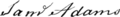 Samuel Adams signature