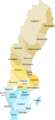Sverigekarta-Landskap Text