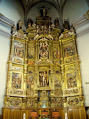 Archivo:Tafalla - Iglesia de Santa Maria, retablo mayor 22