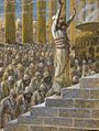 Tissot Solomon Dedicates the Temple at Jerusalem