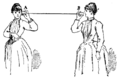 Trådtelefon-illustration