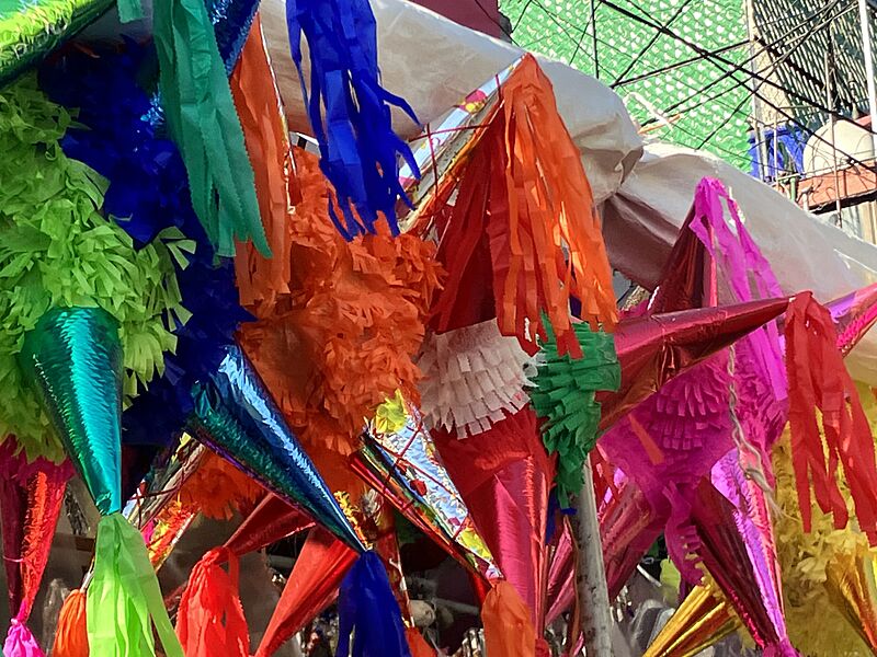 Traditional Mexican Piñatas 02