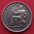 50 céntimos 1937, anverso
