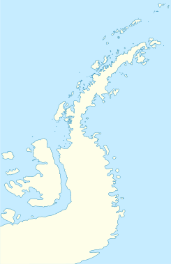 Islas Tierra Firme ubicada en Península Antártica