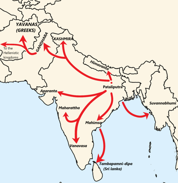 Asoka̠ Buddhist Missions