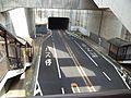 Azuma Bus Stop in Tsukuba-Hanamuro Tunnel