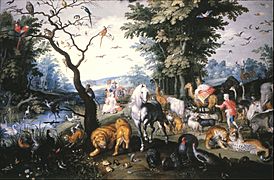 Brueghel, Jan, the younger - The animals entering Noah`s Ark - Google Art Project
