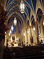 Cathedral of Saint Mary of the Immaculate Conception (Peoria, Illinois) - nave, view from the corner 2