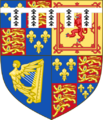 Coat of Arms grandson of the British monarch (House of Stuart)