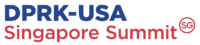 Logo of the 2018 North Korea–United States summit, used by Singapore