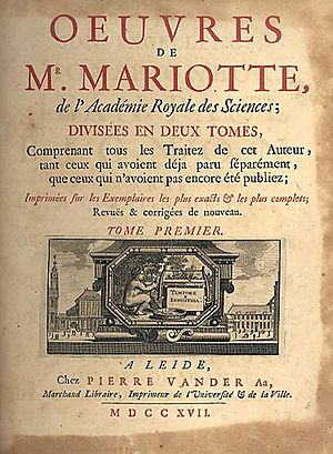 Archivo:Edme Mariotte - Oeuvres