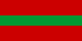 Flag of the Moldavian Soviet Socialist Republic (1952–1990, reverse)