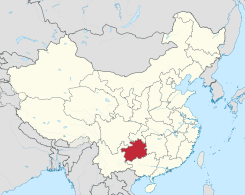 Guizhou in China (+all claims hatched).svg