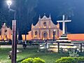 Iglesia Jesuita de San José de Chiquitos en la noche