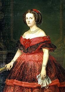 Infanta Isabel of Spain, Countess Gurowski, in 1860 (crooped).jpg
