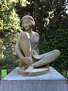 Jardins de Laribal-Josep Viladomat- Repòs 1925