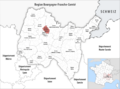 Locator map of Kanton Bourg-en-Bresse-1