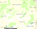 Map commune FR insee code 10102