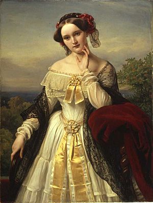 Archivo:Mathilde Wesendonck by Karl Ferdinand Sohn, 1850