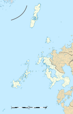 Hashima ubicada en Prefectura de Nagasaki