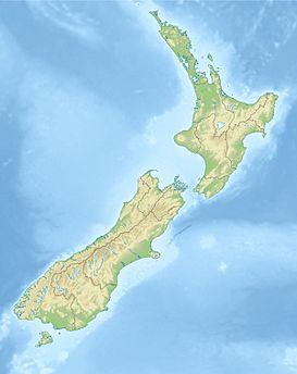 Cabo Farewell ubicada en Nueva Zelanda