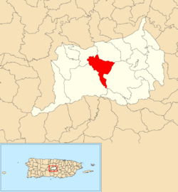 Pellejas, Orocovis, Puerto Rico locator map.png