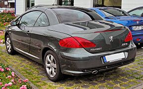 Peugeot 307 CC Facelift 20090620 rear