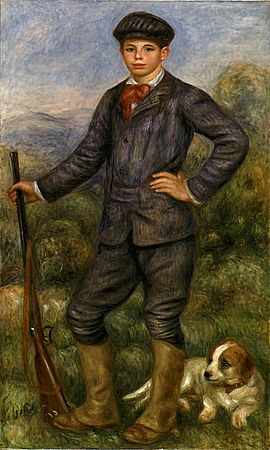 Archivo:Pierre-Auguste Renoir - Jean en tant que Chasseur