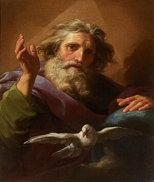 Archivo:Pompeo Batoni (1708-1787) - God the Father and the Holy Spirit - 266910 - National Trust