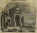 Puerta de San Vicente, en el Diccionario geográfico-histórico-estadístico de Madoz