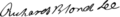 Richard Bland Lee Signature