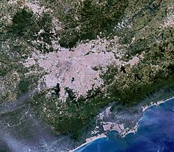 Archivo:São Paulo satellite image, Landsat-5 2010-04-18 (cropped)