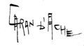 Signature de Caran d'Ache