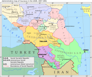 Archivo:Soviet Caucasus map