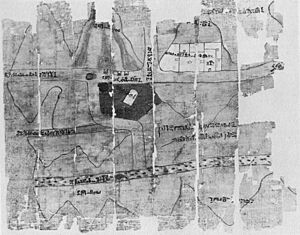 Archivo:Turine Papyrus, ca. 1320 v.C.