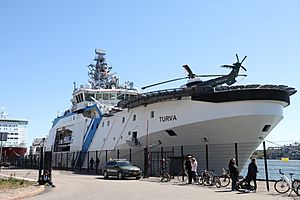 Archivo:Turva Lippujuhlan päivän 2017 laivastoesittely 1