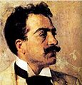 Umberto Giordano by Gaetano Esposito (color)