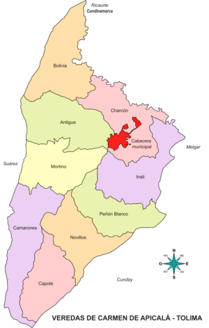 Archivo:Veredas de Carmen de Apicalá - Tolima